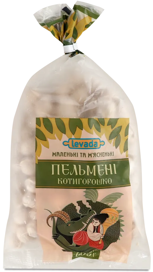 Frozen dumplings "Kotygoroshko"