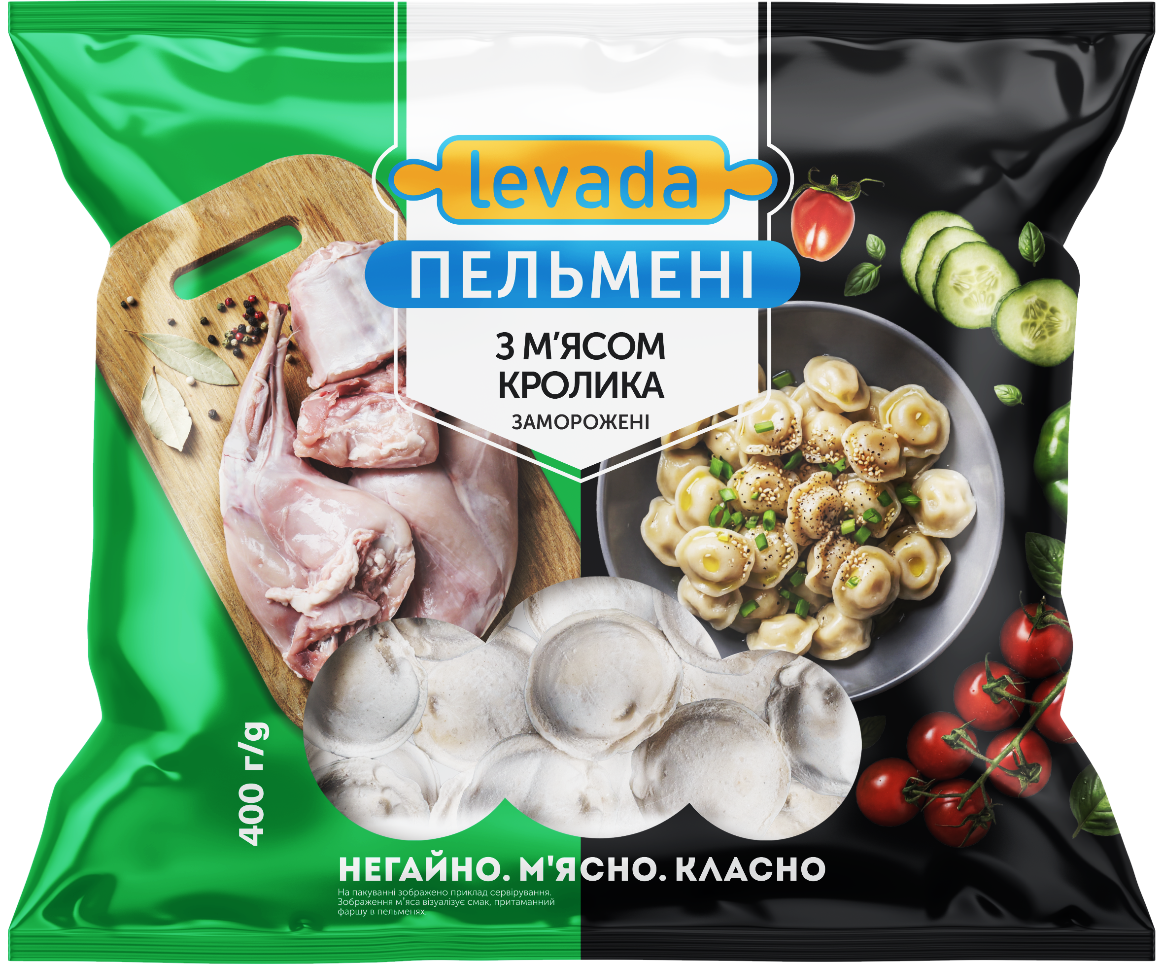 Frozen rabbit dumplings